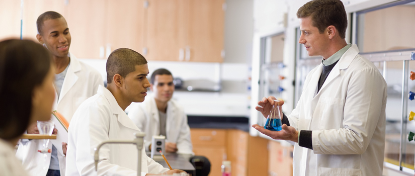 Graduate Teaching Assistant in Lab