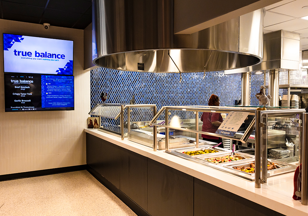 True Balance station in Carolina Dining Hall