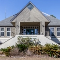 Front entrance (stairs and porch) to the main field laboratory