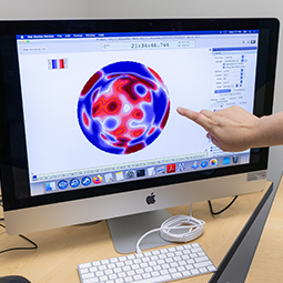 apple computer showing diagram