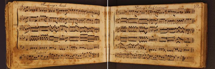 Music book of Morris Woodruff