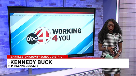 screenshot of ABC News 4 video