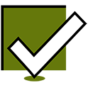 green check mark icon