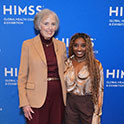 Betty Regan and Simone Biles