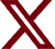 social media x icon