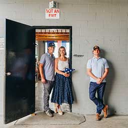 Max Berry Max Berry with his company officers