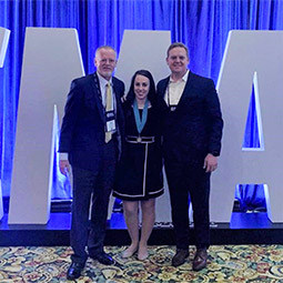 Rebecca Ross Rebecca Ross with donors of the Willmoore H. Kendall Scholarship from CMAA