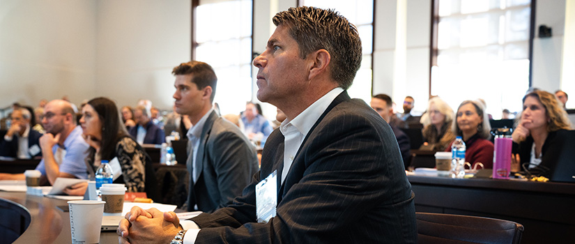 Man working at computer