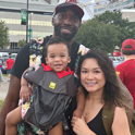 Monica Heng photo with husband and son