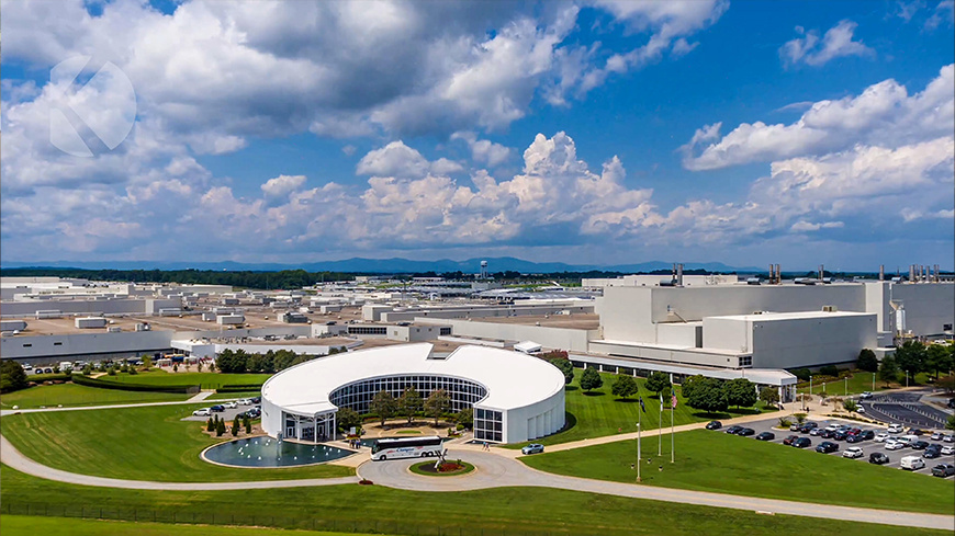 Aerial view of buildings