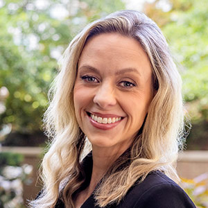 Head and shoulders shot of Courtney Monroe