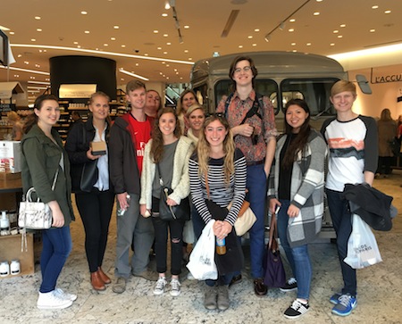 student group in France